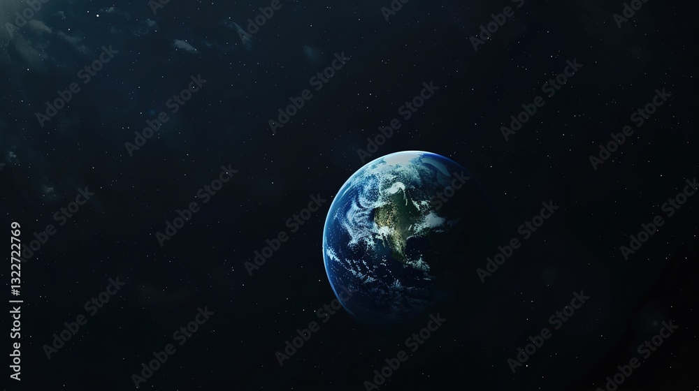Obraz premium The Awareness - Awakening Background of Earth Day: From Cognitive Germination to a Global Action Wave