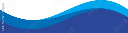 Soft Curve Footer Layout