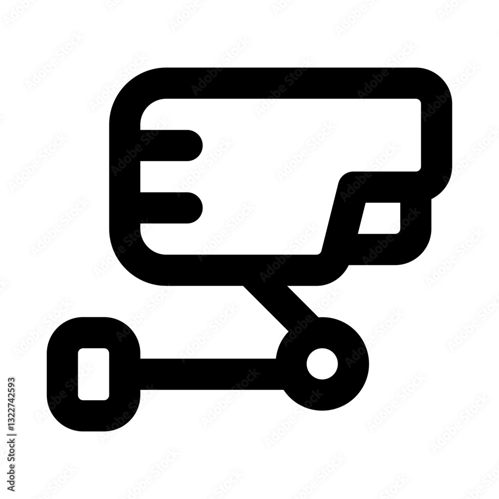 cctv icon for illustration