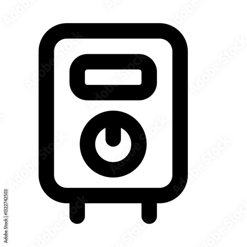 water heater icon for illustration