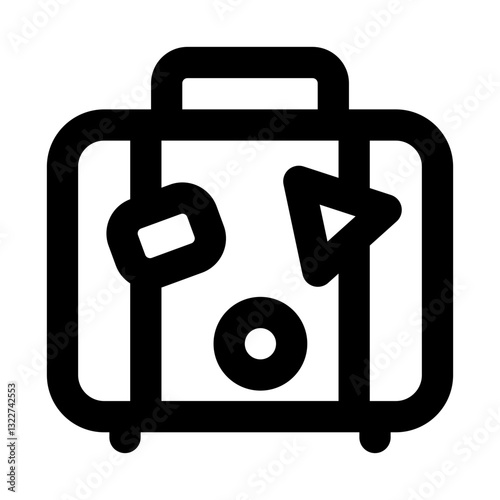 baggage icon for illustration