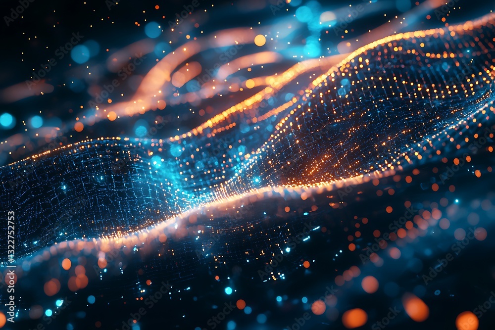 Futuristic digital AI brain development concept with glowing neural pathways Futuristic digital AI brain development concept with glowing neural pathways