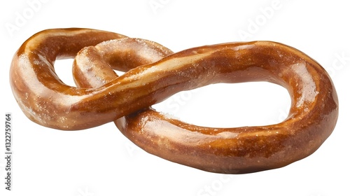 Pretzel Isolated on White Background