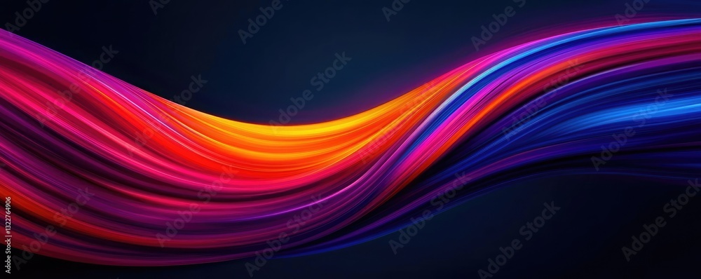 Vibrant color art abstract background concept. Vibrant waves of color create an abstract pattern full of energy and movement. Vibrant color art abstract background concept. Vibrant waves of color create an abstract pattern full of energy and movement.
