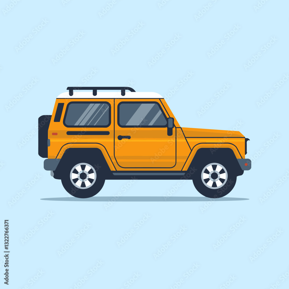 Adventure-Ready SUV with Rugged Tires and High Ground Clearance Adventure-Ready SUV with Rugged Tires and High Ground Clearance