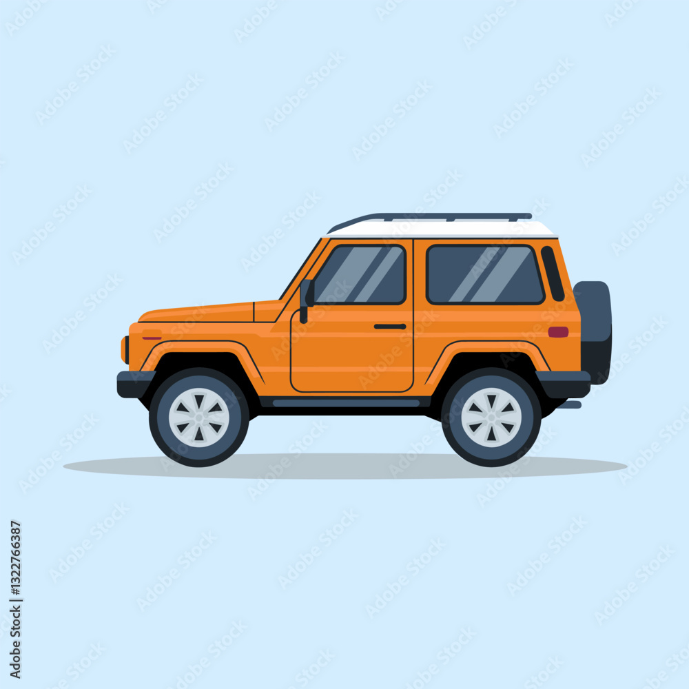 Modern Sport Utility Vehicle with a Sleek and Tough Look Modern Sport Utility Vehicle with a Sleek and Tough Look