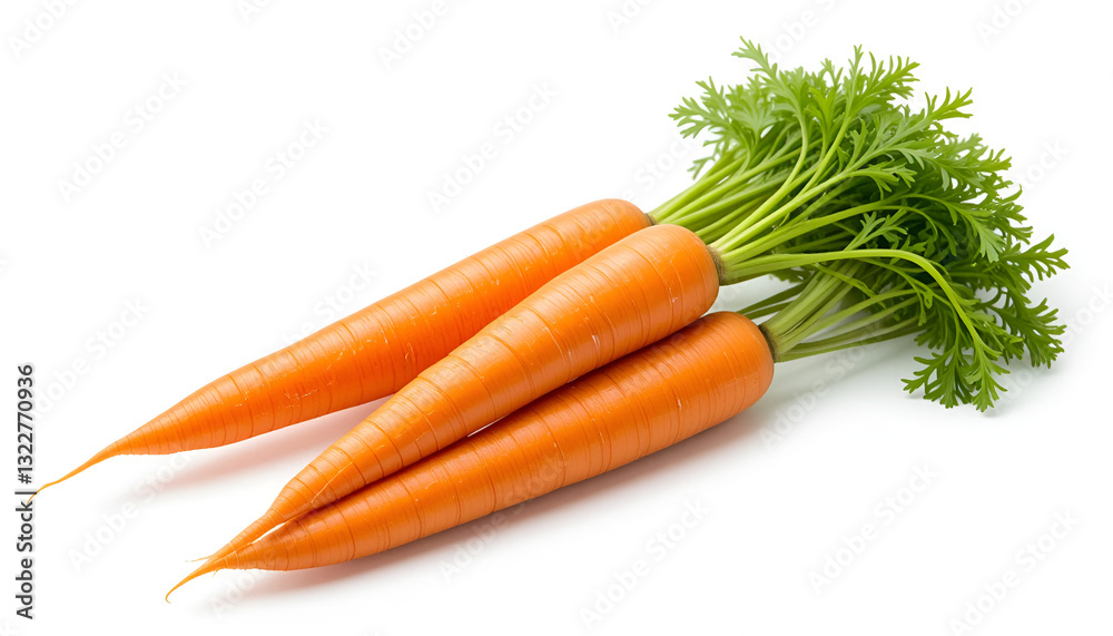 Fresh Organic Carrots with Green Tops – Healthy Root Vegetables Fresh Organic Carrots with Green Tops – Healthy Root Vegetables