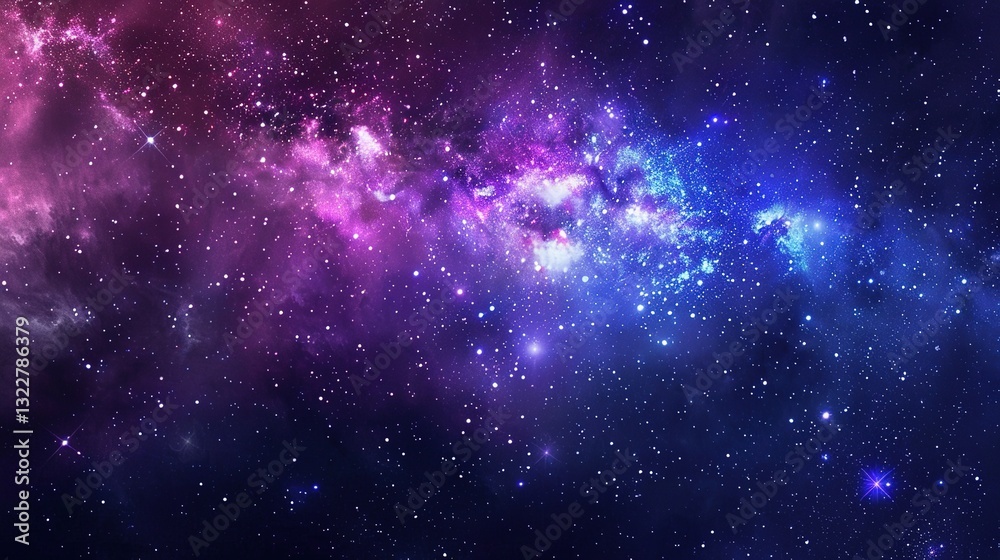 Obraz premium cool_galactic_background
