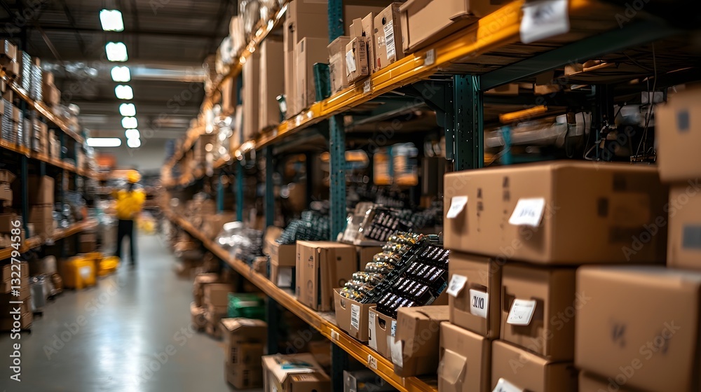 Photograph showcasing a sustainable energy company s efficient battery recycling process