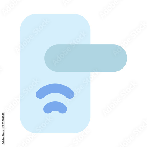 smart door icon for illustration