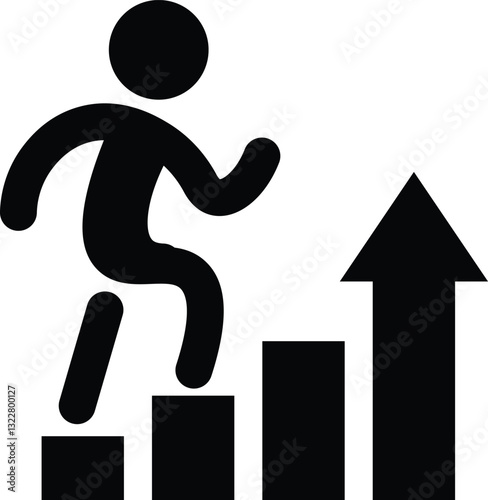Business icon, Business team, meeting, partnership, startup, planning, company, management, profit and successful key icon, black color
