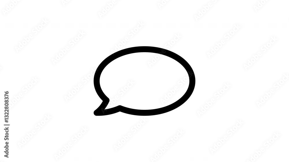 message animated icon