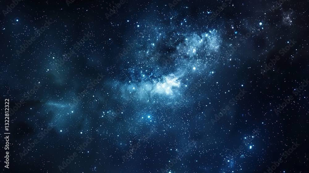 Fototapeta premium Starry_night_sky_Star_galaxy_black_galactic_background