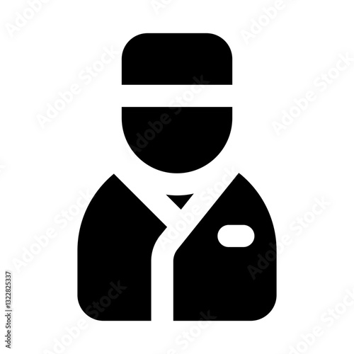 bellboy icon for illustration