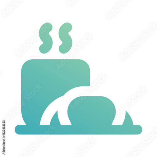 breakfast icon for illustration