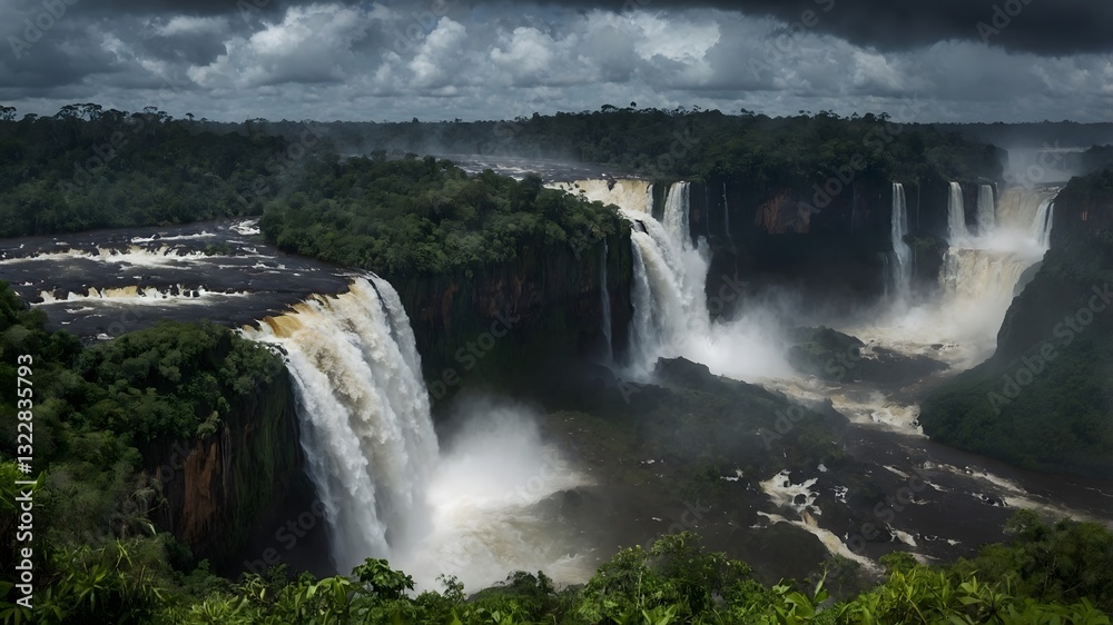 Enchanted in Ice: The Frosted Splendor of Iguazú Falls Enchanted in Ice: The Frosted Splendor of Iguazú Falls