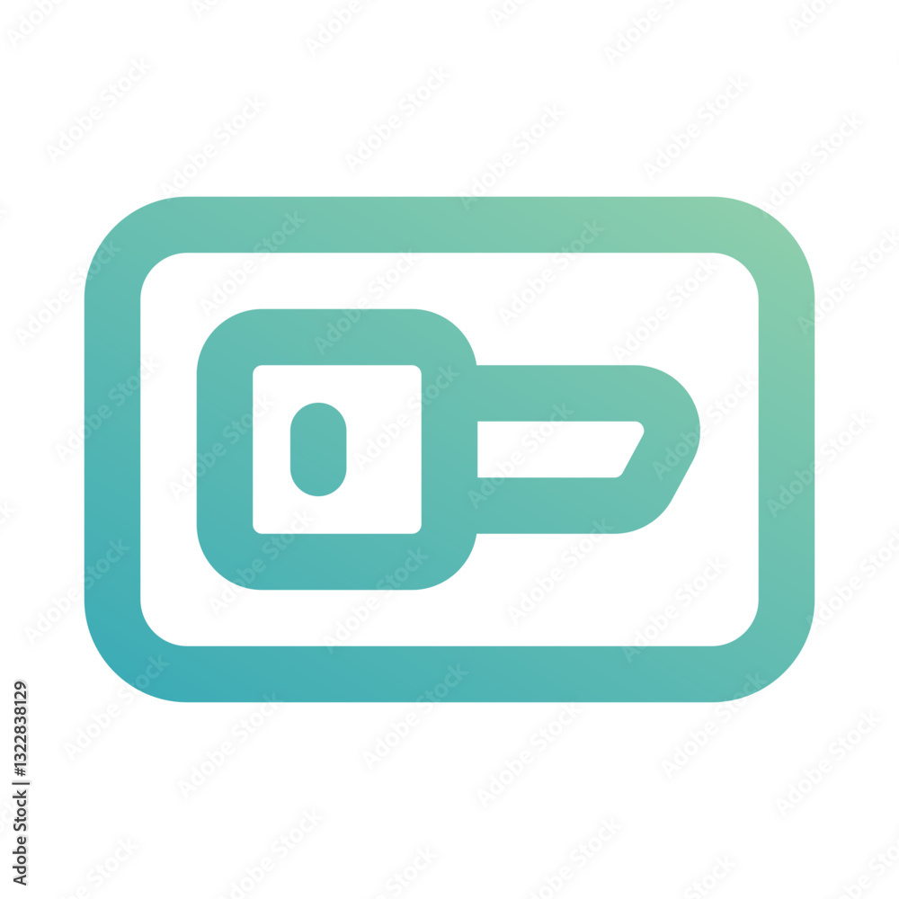 key card icon for illustration key card icon for illustration