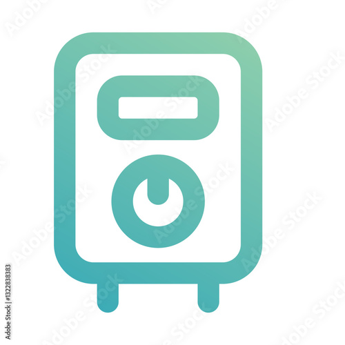 water heater icon for illustration