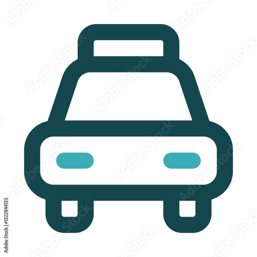 taxi icon for illustration