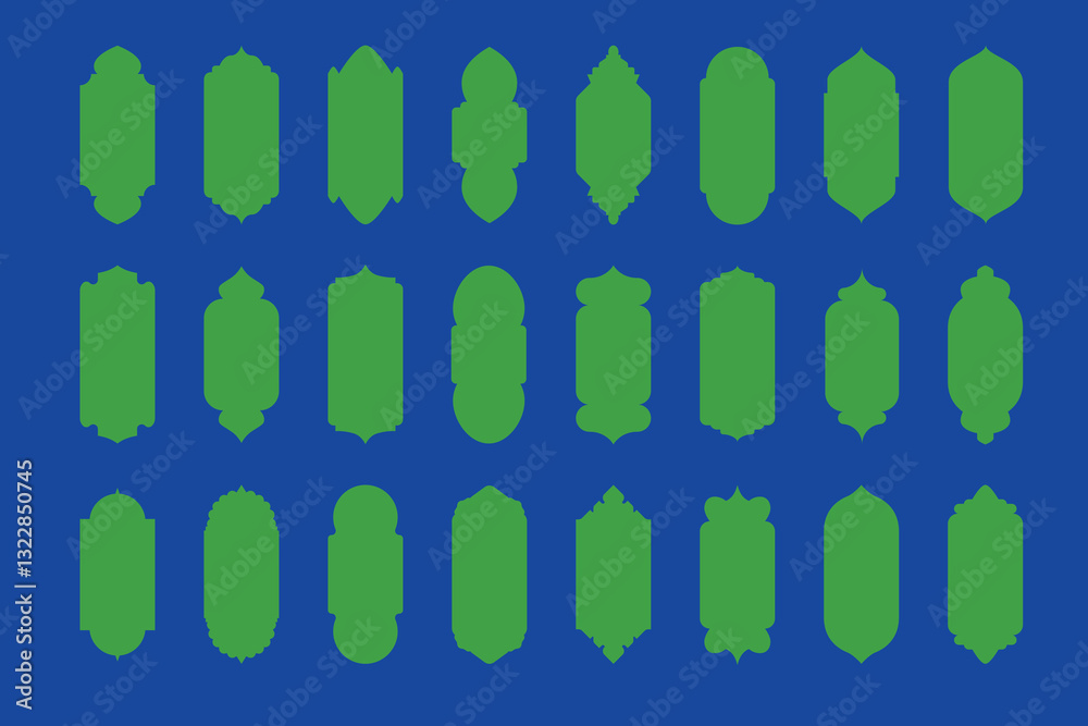 Obraz premium Ramadhan Islamic border