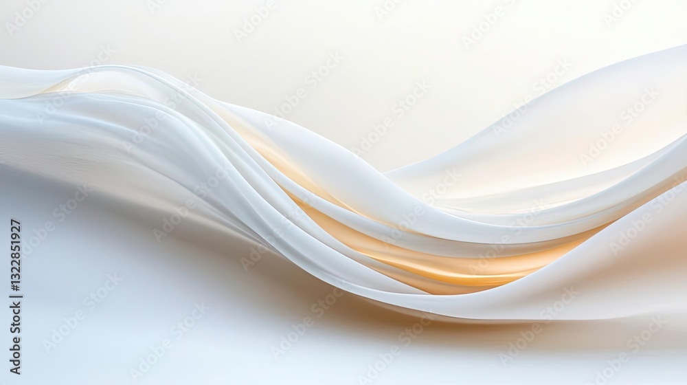 Abstract concept art background idea. Elegant flowing fabric creating a soft and serene background with gentle light. Abstract concept art background idea. Elegant flowing fabric creating a soft and serene background with gentle light.