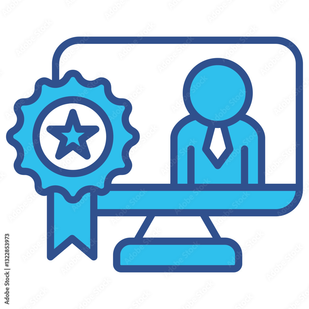 Obraz premium Badge Icon