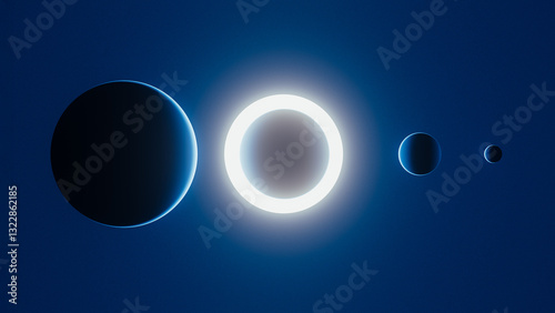 Sun and planets align during celestial event in the cosmos