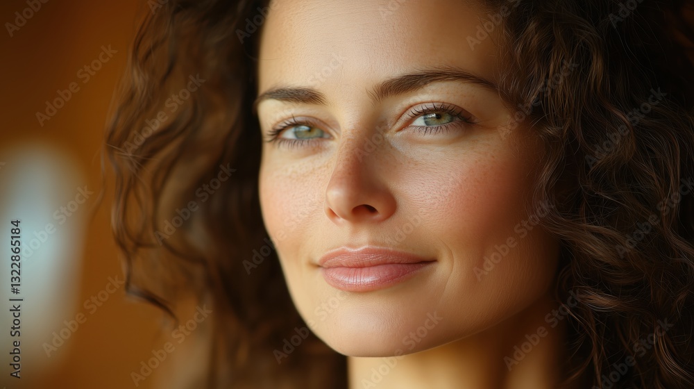 Portrait of a radiant woman with glowing skin, embodying timeless beauty and natural elegance. Portrait of a radiant woman with glowing skin, embodying timeless beauty and natural elegance.