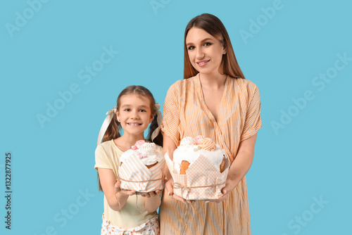 Beautiful young woman and h...