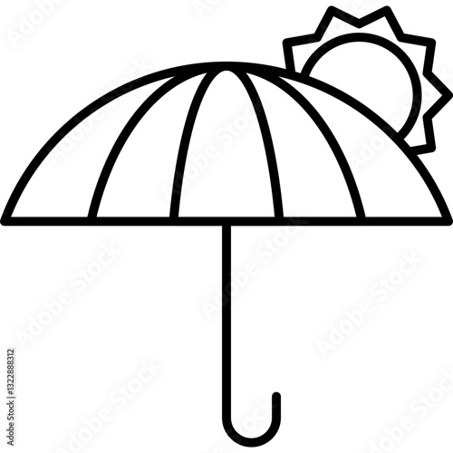 Spring Icons -  Black Line