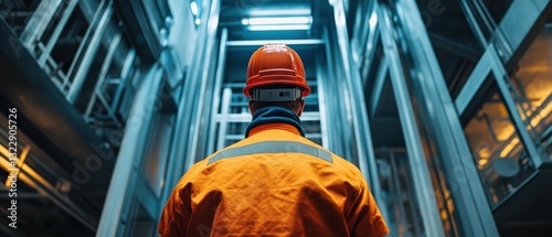 Inspecting elevators a safety check in industrial settings modern environment professional viewpoint