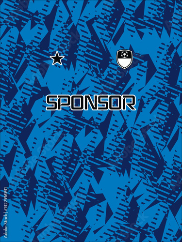Abstract Pattern for Sport Jersey Sublimation