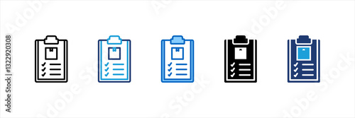 Specification Multi Style Icon Set