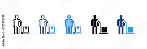 Supplier Multi Style Icon Set