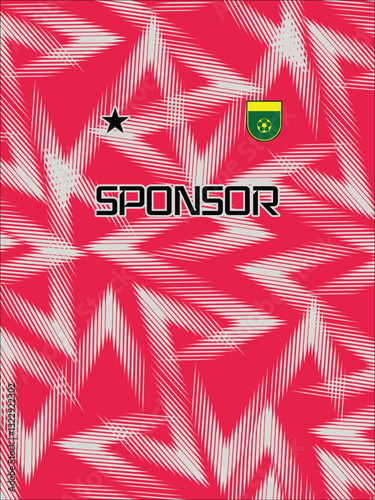 Abstract Pattern for Sport Jersey Sublimation