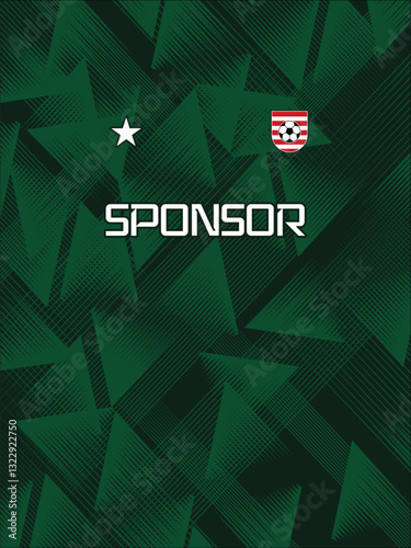 Abstract Pattern for Sport Jersey Sublimation