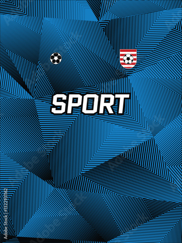 Abstract Pattern for Sport Jersey Sublimation