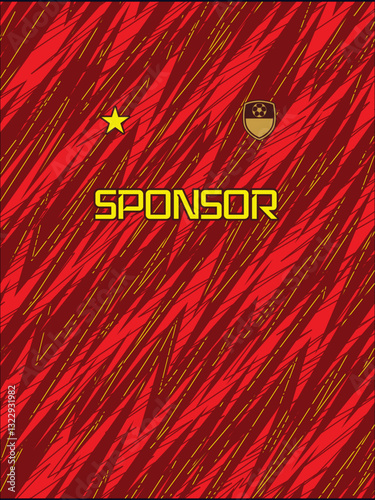 Abstract Pattern for Sport Jersey Sublimation