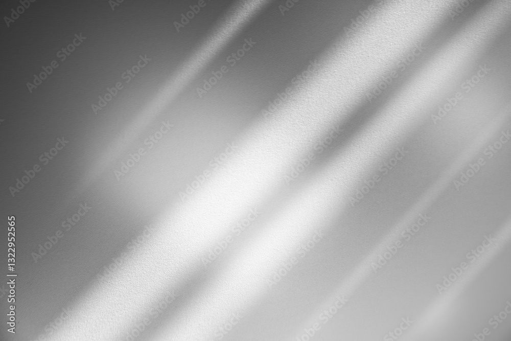 Wall interior background, studio and backdrops show products.with shadow from window color white and grey. background for text insertion and presentation product Wall interior background, studio and backdrops show products.with shadow from window color white and grey. background for text insertion and presentation product
