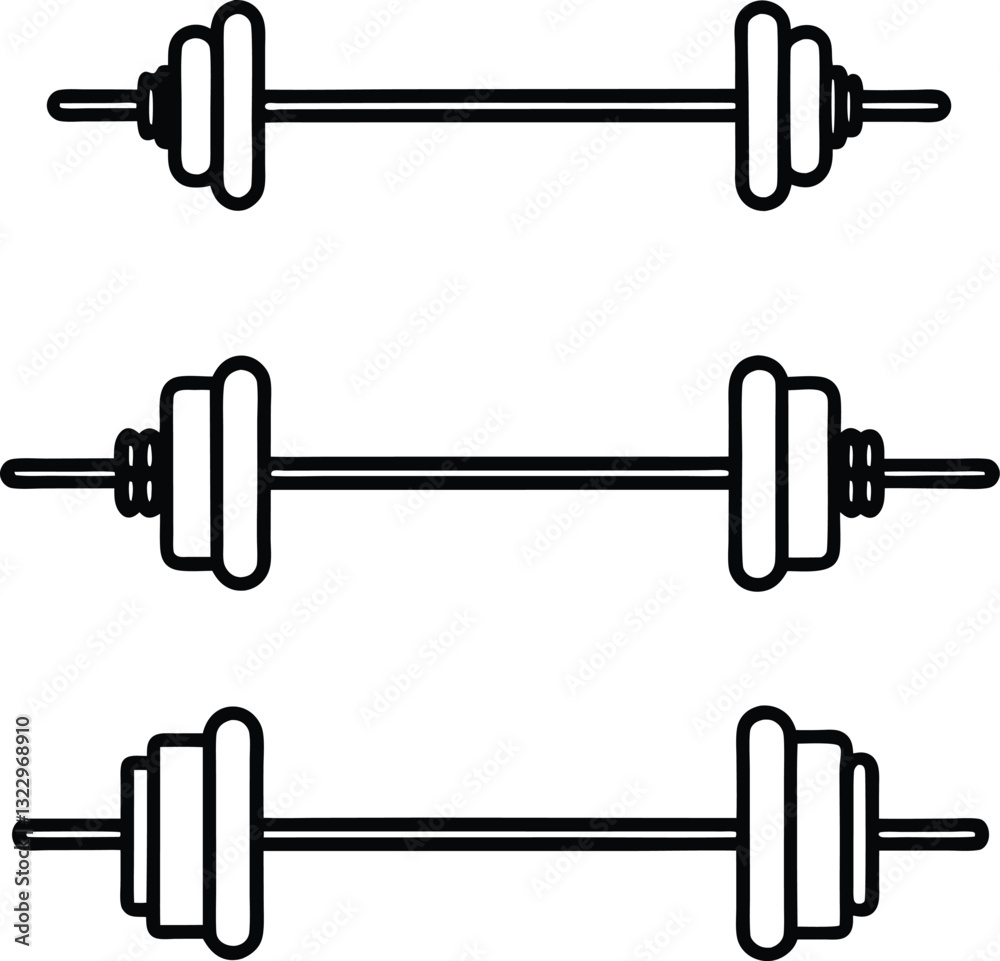 Bodybuilder barbell A Minimal Body Builder Pose vector silhouette Bodybuilder barbell A Minimal Body Builder Pose vector silhouette