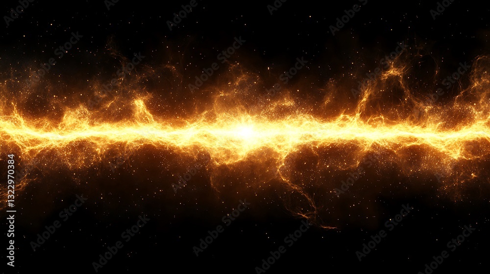 Dynamic Flames on Black Background Illustration, 3d abstract background fire on darkness Dynamic Flames on Black Background Illustration, 3d abstract background fire on darkness