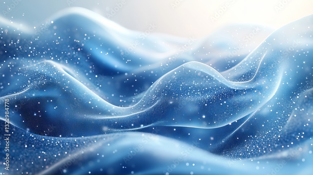 White and light blue medical abstract gradient background with floating molecules – modern scientific web banner showcasing health, innovation, and digital research concepts