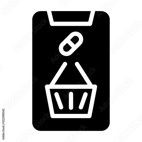 medicine store Solid icon