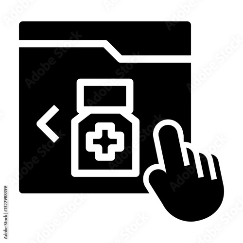 online pharmacy Solid icon