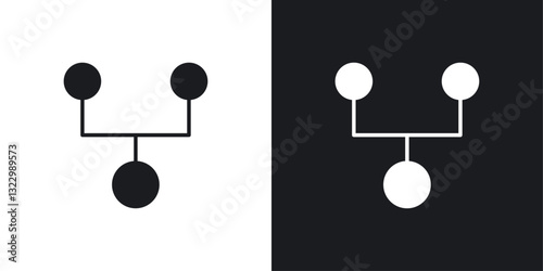 Code Fork icons pack in solid style