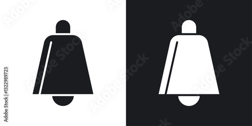 Cowbell icons pack in solid style
