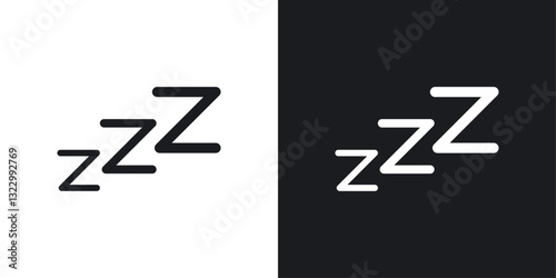 Snooze icons pack in solid style