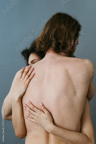 Embracing Intimacy in a Quiet Moment Together