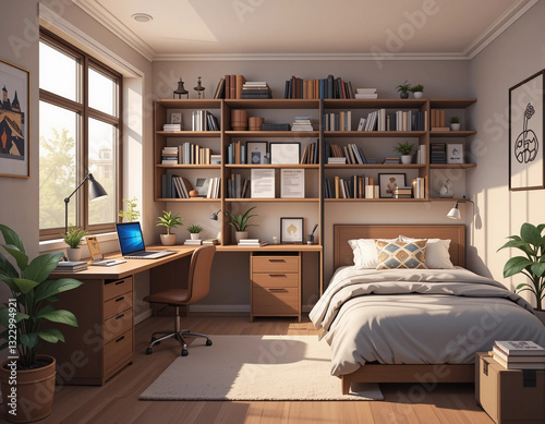 Student Living – Stunning Student Housing Illustrations for Architecture & Real Estate