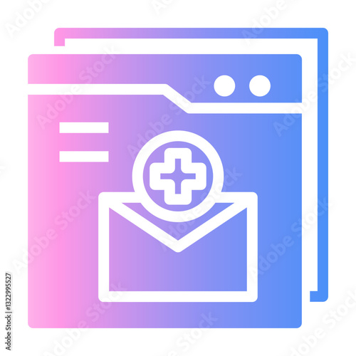 email Gradient icon